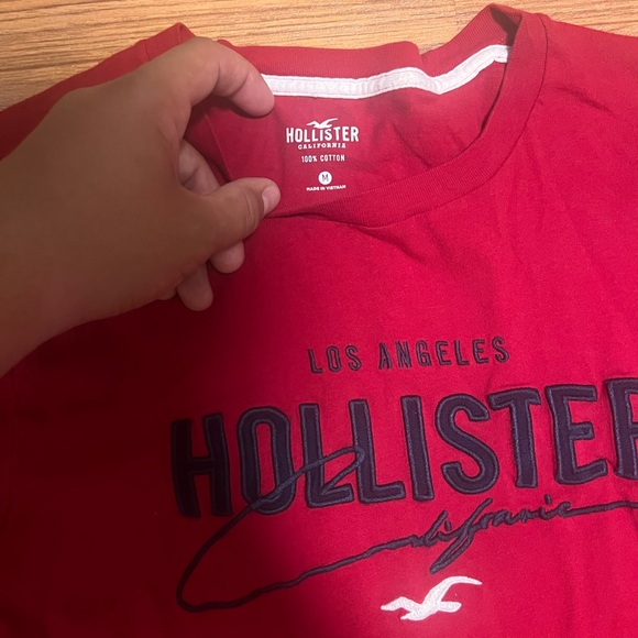 Y2K Red Hollister Long Sleeve - Picture 2 of 3